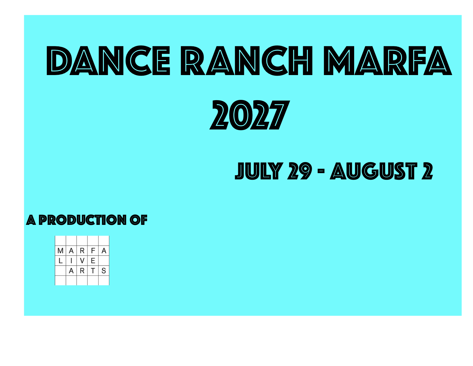 Dance Ranch Marfa